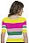 Cropped Tricot Modal Manga Curta Listras [F081] - Imagem 7