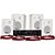 Kit de Som Para Ambiente Hayonik Ambience 4000 V2 Branco [F003] - Imagem 1
