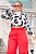 Blusa Tricot Duo Print Manga Longa [F081] - Imagem 3