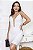 Vestido Curto Crepe Lurex Tule [F081] - Imagem 1