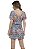 Vestido Curto Crepe Mangas Curtas Flok [F081] - Imagem 3