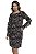 Vestido Curto Estampado Babado Mangas [F081] - Imagem 3