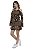 Vestido Curto Mangas Flare Estampado Curto [F081] - Imagem 4