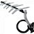 Antena Externa TV 2 em 1 UHF/HD Com Cabo FULL HD DTV1500 Aquário [F002] - Imagem 1