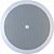Arandela 6" JBL 6CO2R Ambientare Coaxial 25W RMS Redonda Branca - PAR / 2 [F002] - Imagem 1