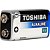 Bateria Alcalina 9V 6LR61GCP (C/1 Bateria) Toshiba [F002] - Imagem 5