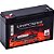 Bateria Estacionária Selada 6V 12Ah VRLA UP6120 Unipower [F002] - Imagem 1