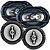 Kit Com 2 Alto-falantes 6x9” e 6” Quadriaxial Leson LS6 140w [F002] - Imagem 2