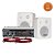 Kit de Som Para Ambiente Hayonik Ambience 2000 OD V2 Branco [F002] - Imagem 1
