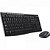 Kit Teclado e Mouse Logitech MK270 Sem Fio Preto [F002] - Imagem 3