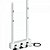 Pedal Triplo LP1WH Yamaha Branco [F002] - Imagem 1