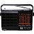 Rádio Portátil Motobras RM-PFT73AC 7 Faixas Preto [F002] - Imagem 1