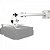 Suporte de Teto e Parede para Projetor SBRP756 Branco BRASFORMA [F002] - Imagem 2
