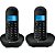 Telefone Sem Fio Motorola MT150-2 DECT Com 2 Preto [F002] - Imagem 1