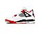 Tênis Air Jordan 4 Retro Bred - Branco / Vermelho - Imagem 3