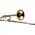 Trombone de Vara Harmonics Tenor BB/F HSL-801L Laqueado [F002] - Imagem 4