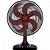 Ventilador de Mesa Ventisol Turbo 6 50cm Vermelho 220v [F002] - Imagem 1