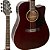 Violão Giannini GF1D CEQ Eletroacústico Aço Translucent Dark Wine Dark Wine [F002] - Imagem 2