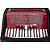 Acordeon 48 Baixos 34 Teclas Ta 4805 Vermelho Thommasi [F097] - Imagem 5