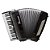 Acordeon 80 Baixos 37 Teclas Ta 8009 Preto Thommasi [F097] - Imagem 1