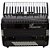 Acordeon 80 Baixos 37 Teclas Ta 8009 Preto Thommasi [F097] - Imagem 3