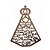 Ave Maria Em Mdf Natural [F031] - Imagem 1