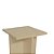 Banco Tampo Quadrado 45cm Em Mdf Natural [F031] - Imagem 3