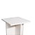 Banco Tampo Quadrado 65cm Em Mdf Branco [F031] - Imagem 3