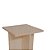 Banco Tampo Quadrado 65cm Em Mdf Madeirado [F031] - Imagem 3