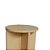 Banco Tampo Redondo 65cm Em Mdf Natural [F031] - Imagem 3