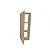 Armario Nicho Toalheiro 60cm Madeirado Em Mdf [F031] - Imagem 1