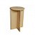 Banco Tampo Redondo 45cm Em Mdf Natural [F031] - Imagem 1