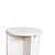 Banco Tampo Redondo 55cm Em Mdf Branco [F031] - Imagem 3