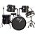 Bateria Acústica 2t Ebk Preta Com Banco Ny F1rst [F097] - Imagem 2