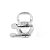 Braçadeira Sax Barítono Niquelada D Addario 50/RBS1LN-B [F035] - Imagem 1