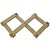Cabideiro De Parede Sanfona Natural Em Mdf [F031] - Imagem 1