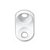 Cantoneira 2 Furos Aliviada Plastico Branco Leve C 1000 [F031] - Imagem 1