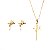 Conjunto Da Fé Folheado Em Ouro 18k [F027] - Imagem 1