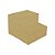 Escada Auxiliar  2 Degraus Em Mdf Natural [F031] - Imagem 3