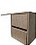 Escrivaninha Suspensa Mesa Para Notebook Natural Em Mdf [F031] - Imagem 1