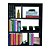 Estante De Parede Multiuso Decoração Livro Preto Em Mdf [F031] - Imagem 4