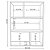 Estante De Parede Multiuso Decoração Livro Preto Em Mdf [F031] - Imagem 3