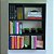Estante De Parede Multiuso Decoração Livro Preto Em Mdf [F031] - Imagem 1