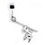 Extensor Prato Modelo Girafa Com Clamp Gibraltar SC-CMBAC [F035] - Imagem 1