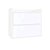 Gabinete Banheiro Suspenso 2 Potas Em Mdf Branco [F031] - Imagem 2