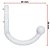 Gancho Para Porta Chaves Plastico Branco C 40 [F031] - Imagem 2
