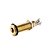 Jack De Conexão Stereo Dourado (Unidade) Spirit T3-GD [F035] - Imagem 1