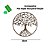 Mandala 30 Cm Arvore Frutos Vida Mdf 3mm Natural [F031] - Imagem 3