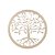 Mandala 30 Cm Arvore Raizes Mdf 3mm Natural [F031] - Imagem 1