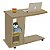 Mesa Com Rodizio Em Mdf Natural [F031] - Imagem 4